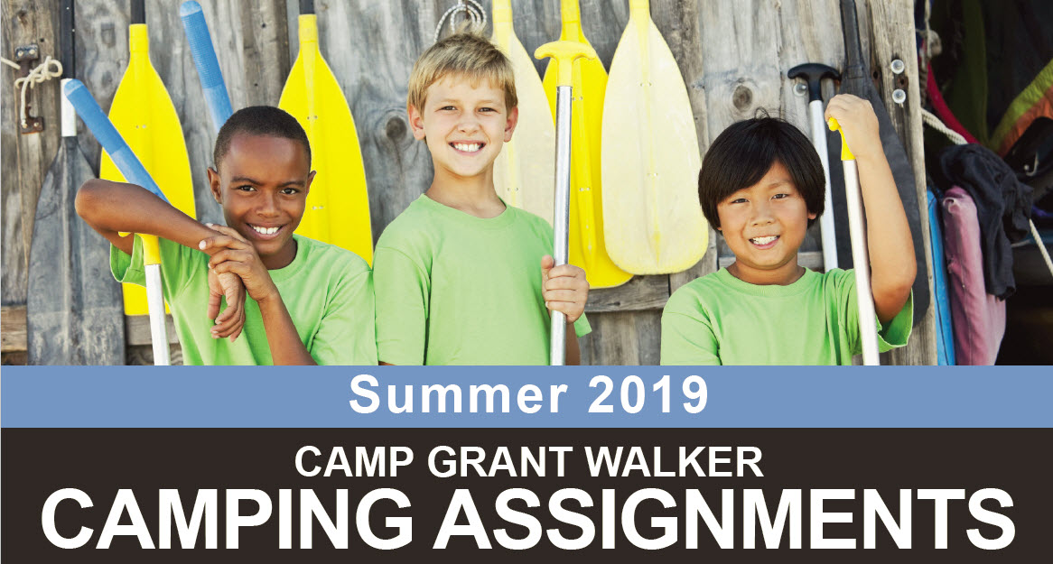 2019 Summer Camp Dates By Parish